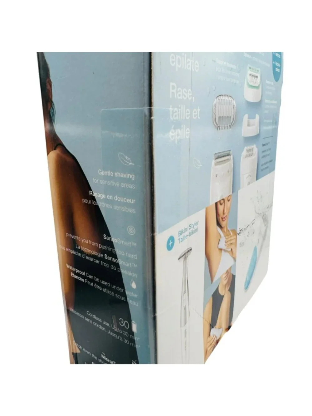 Braun Silk-Épil 5 Epilator & Bikini Styler Kit - Wet/Dry Use Gentle Hair Removal
